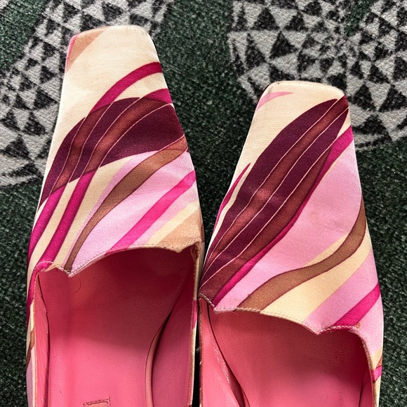 Vintage Square Toe Kitten Heel - Picture 2 of 6